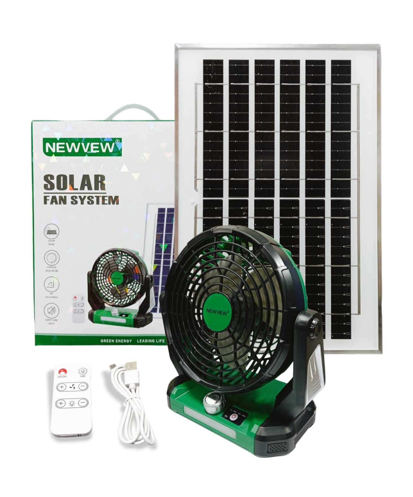 Ventilador Solar Nv-T222 </br> # ID: 283