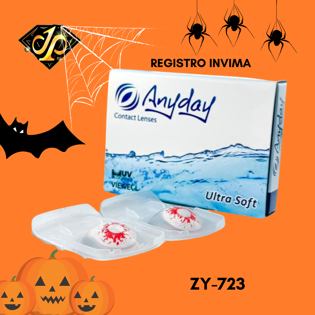 LENTES DE CONTACTO HALLOWEN # ID: 355