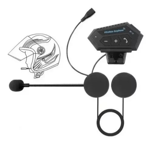 Intercomunicador Bt 12 Auriculares Moto </br> # ID: 289