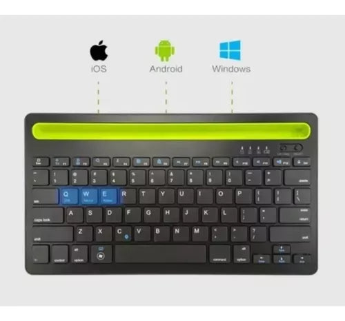 Teclado bluetooth tablet - IPAD 2 canal </br> # ID: 304