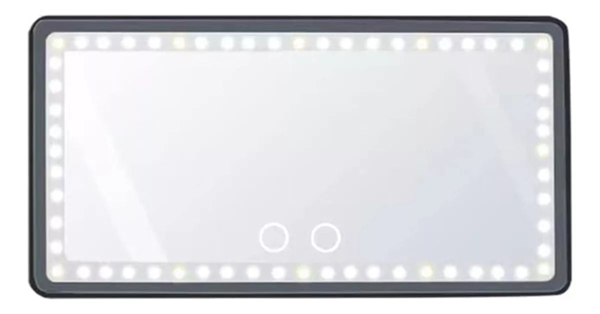 Espejo Para Carro De Maquillaje Luz Led # ID: 353