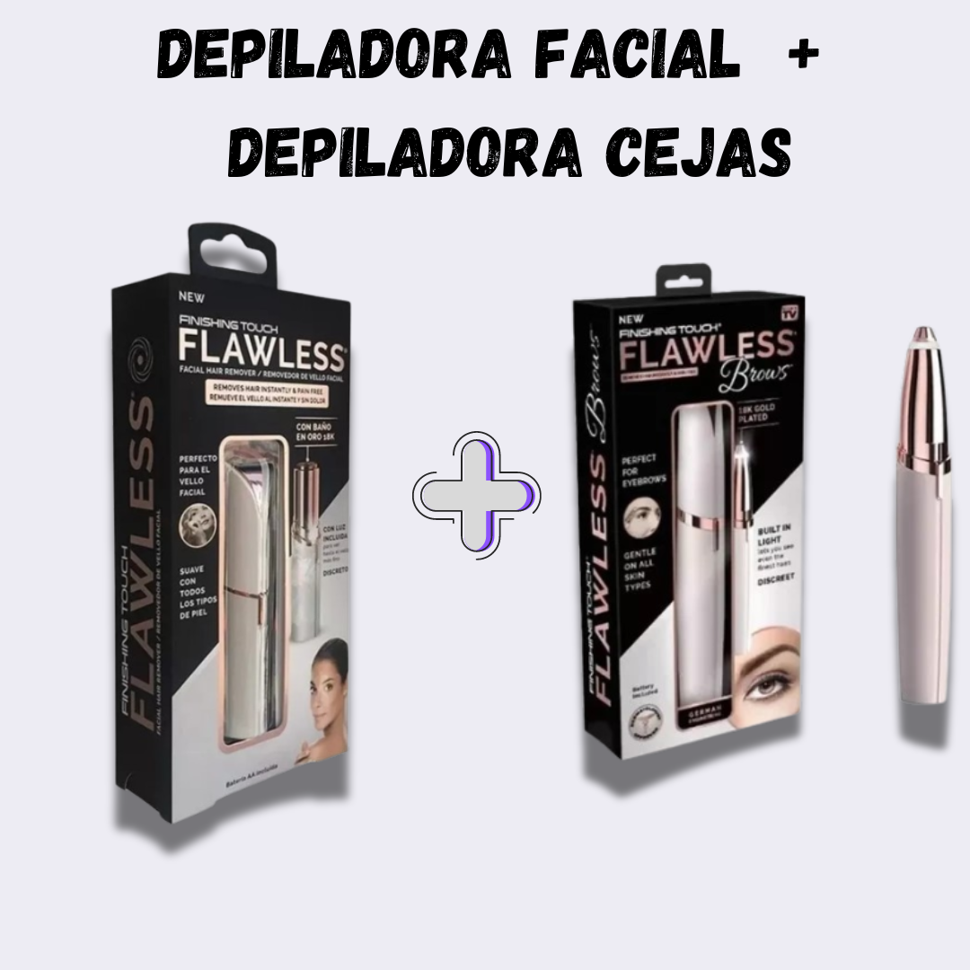 Depiladora facial  +   depiladora cejas </br> # ID: 315