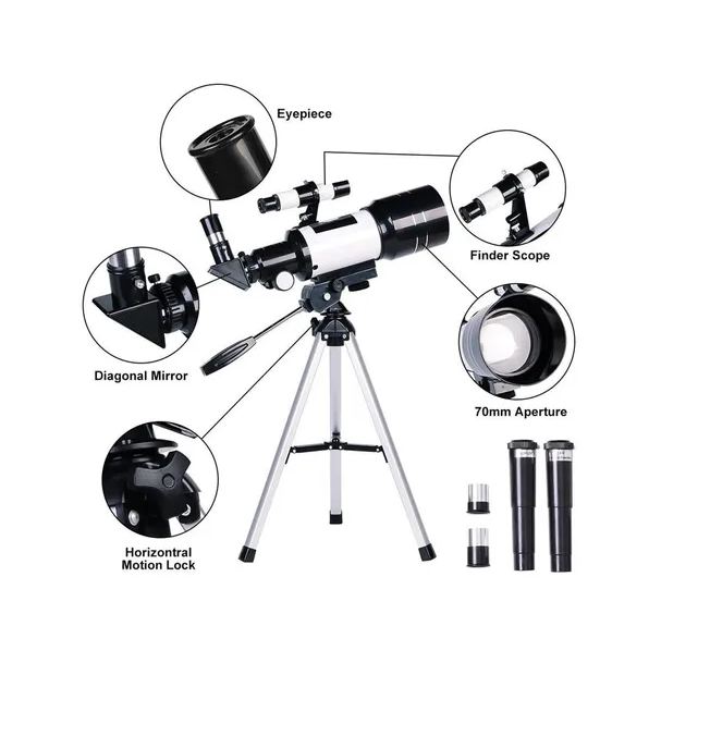 Telescopio Astronomico Monocular F30070m # ID: 341