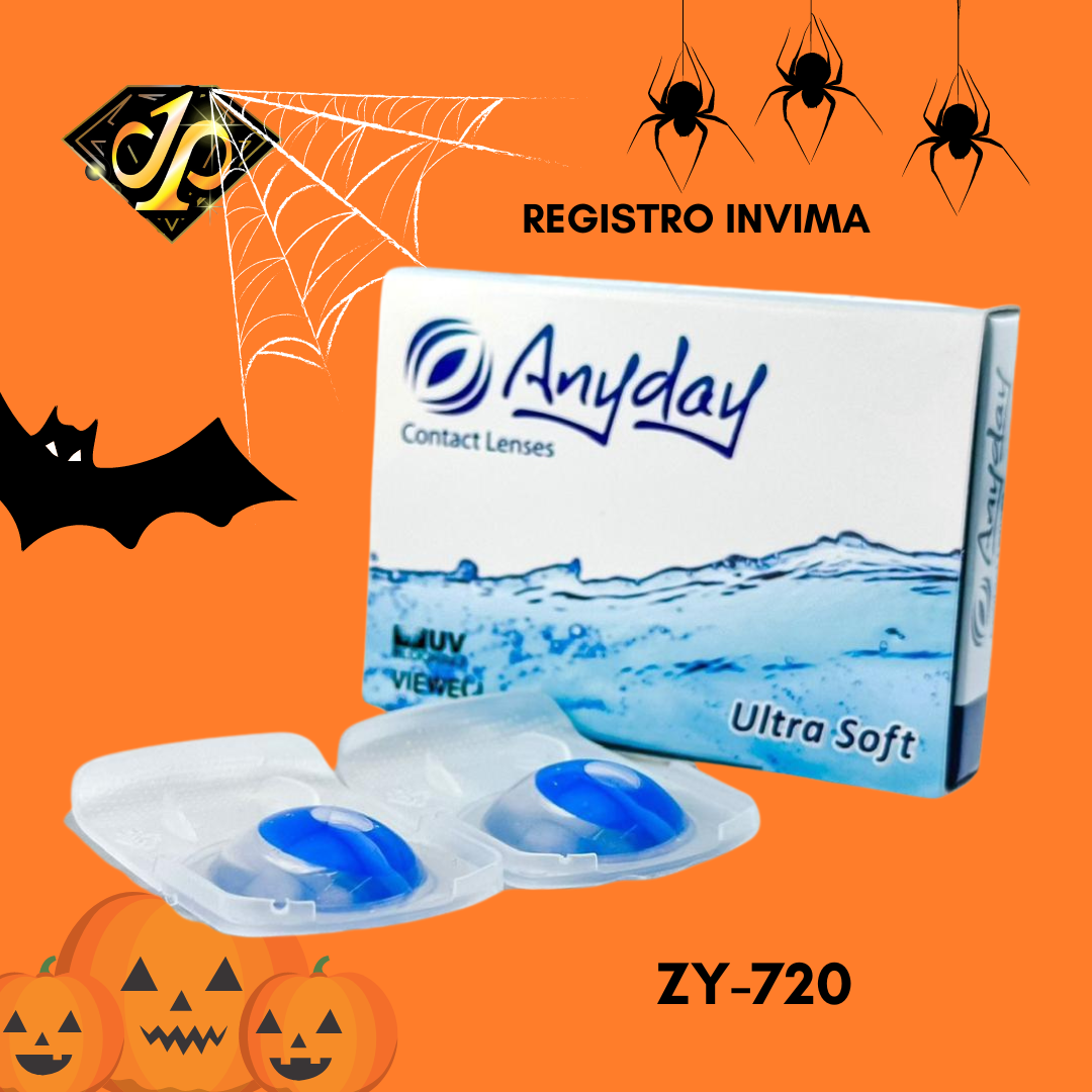 LENTES DE CONTACTO HALLOWEN # ID: 355