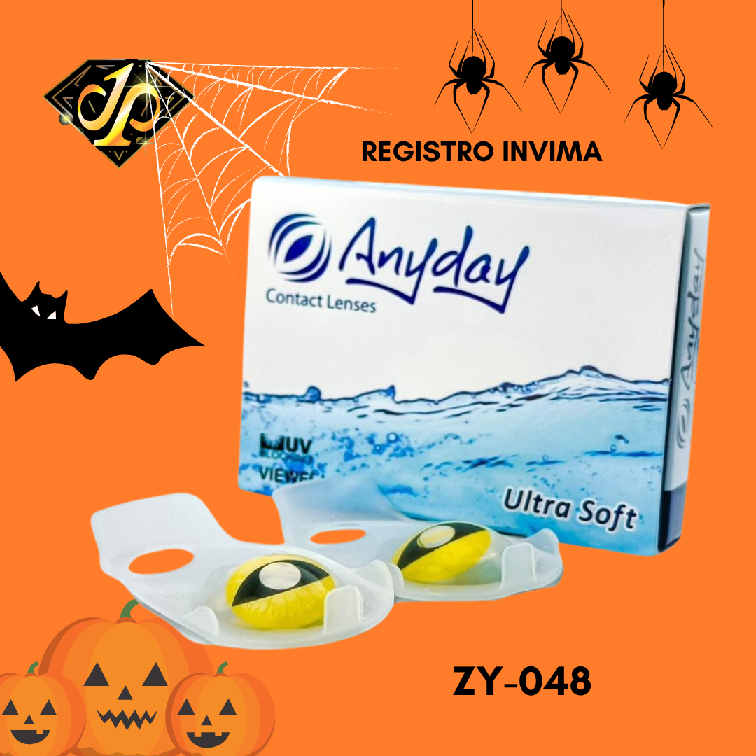 LENTES DE CONTACTO HALLOWEN # ID: 355