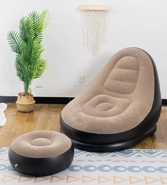 Silla Inflable Con Reposapies </br> # ID: 286