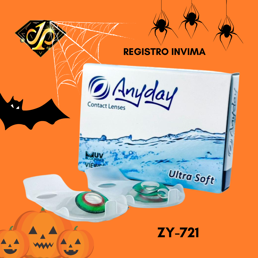 LENTES DE CONTACTO HALLOWEN # ID: 355