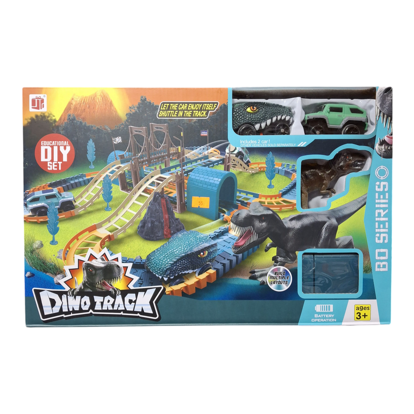 PISTA DE CARRO DINOTRACK 888-69 # ID: 357